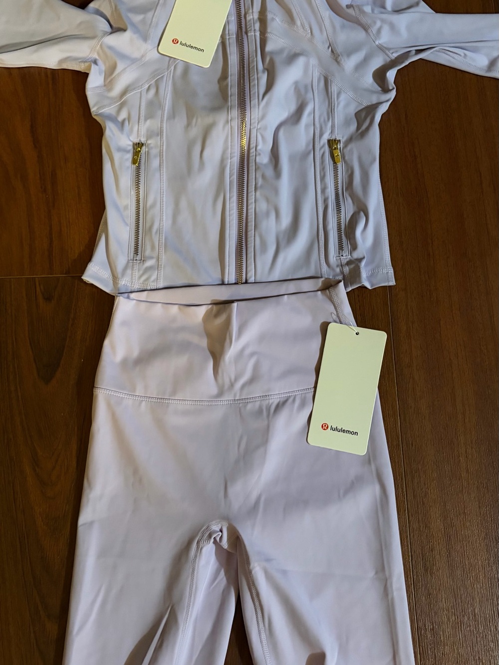 lululemon athletica Women's High-Rise Lilac Tracksuit Leggings
